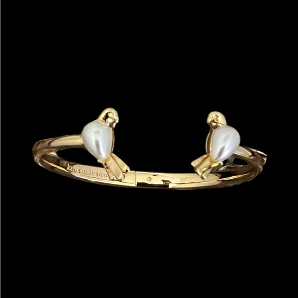 Kate Spade Spring Scene Bird‎ Cuff Bracelet NWT - Picture 4 of 7